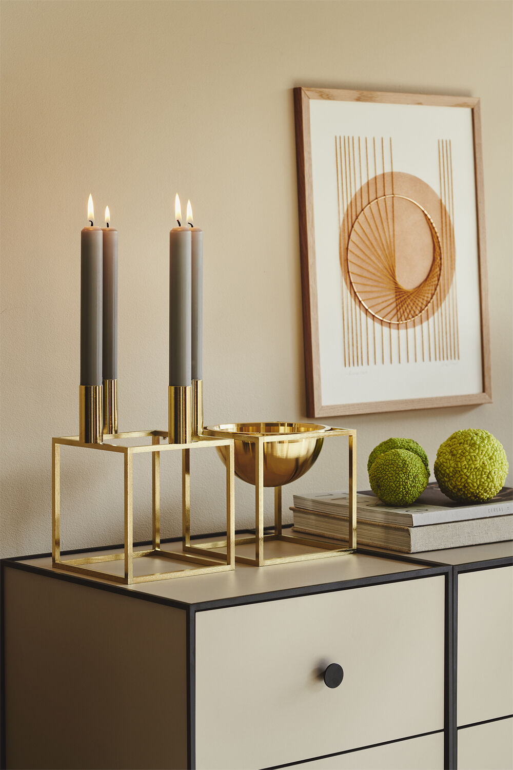 Audo / byLassen Kubus ボウル、S、黒 Kubus Bowl Centerpiece – Danish Design Store